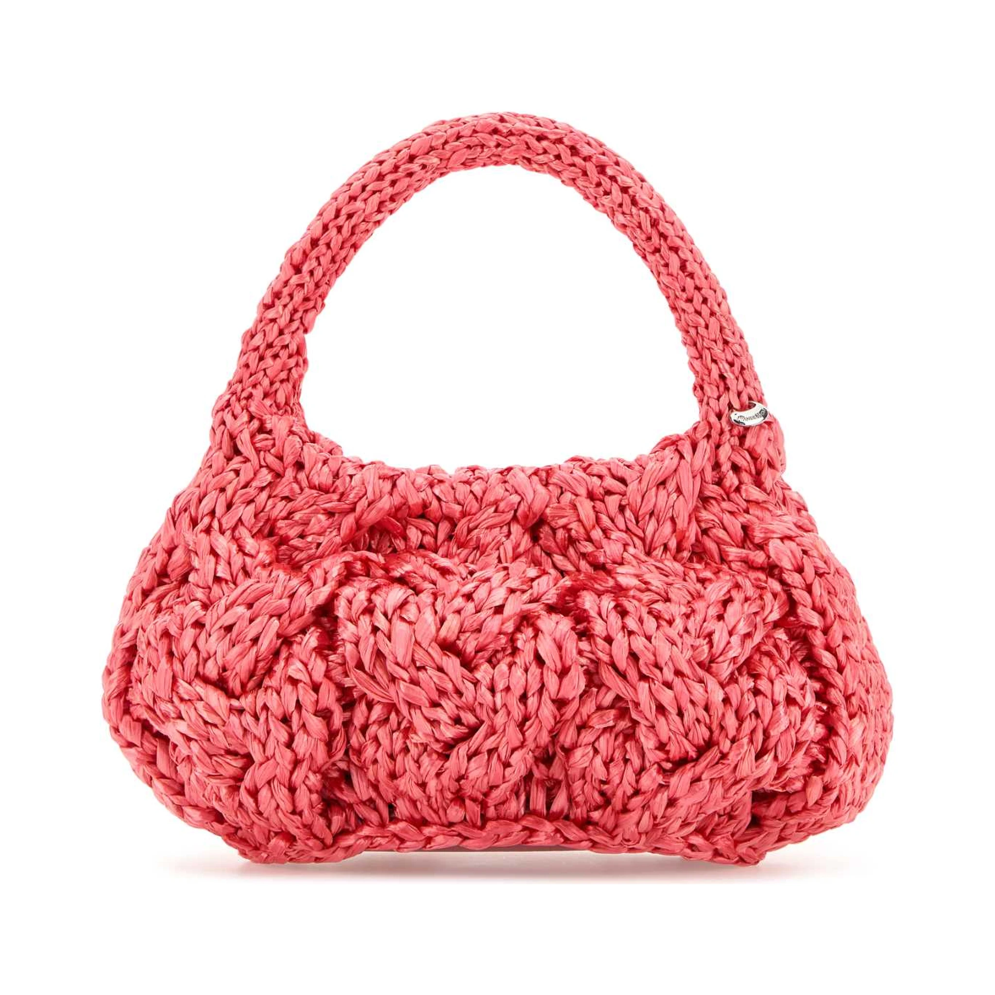 SMALL CABLE KNIT BAG