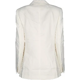 RELAXED LINEN DB BREASTED BLAZER