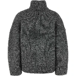 LEATHER PATCH POCKET JUMPER