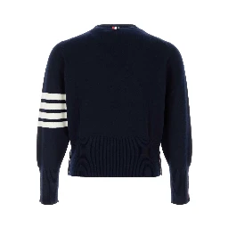 CLASSIC CREWNECK SHORT PULLOVER W/ WHITE 4 BAR STR