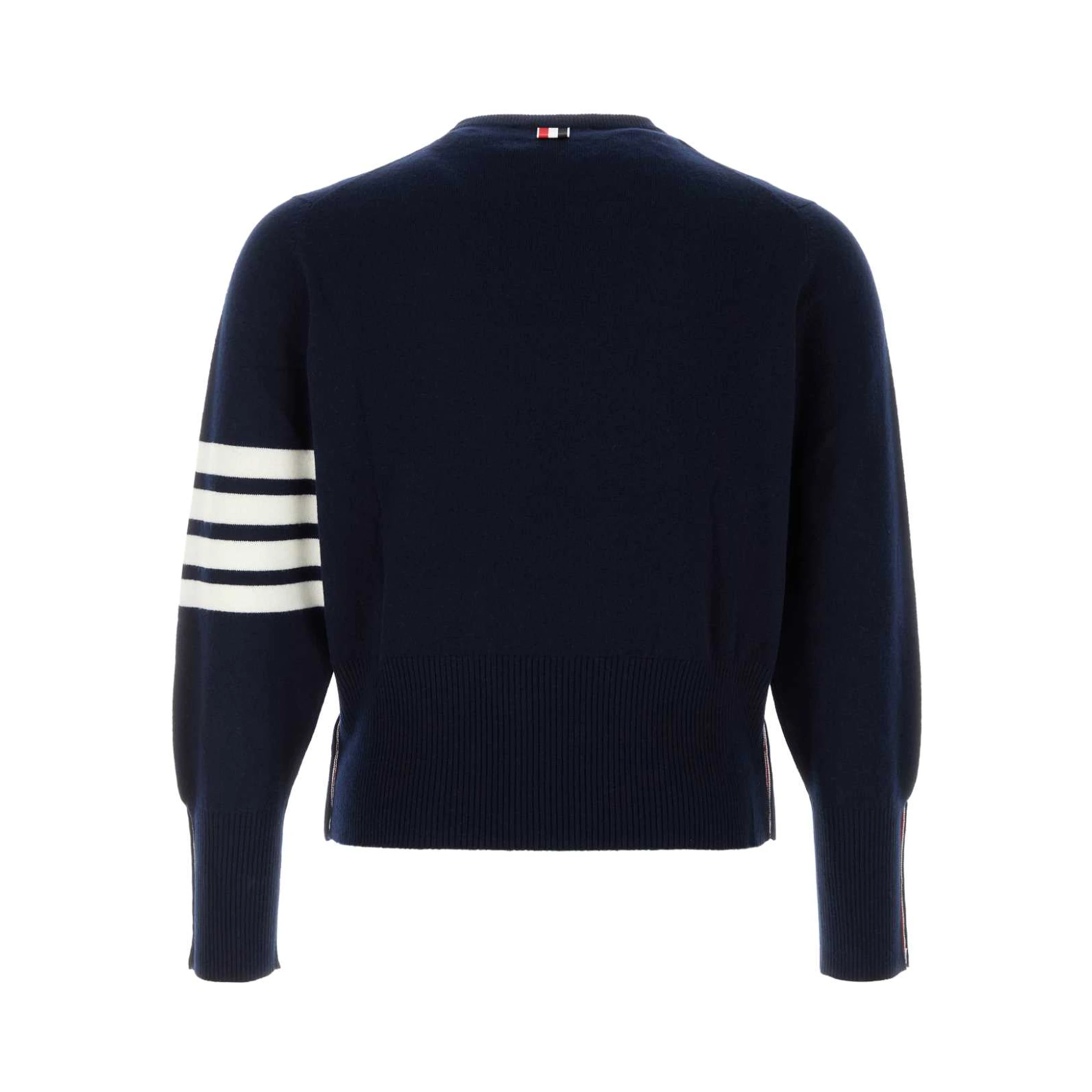CLASSIC CREWNECK SHORT PULLOVER W/ WHITE 4 BAR STR