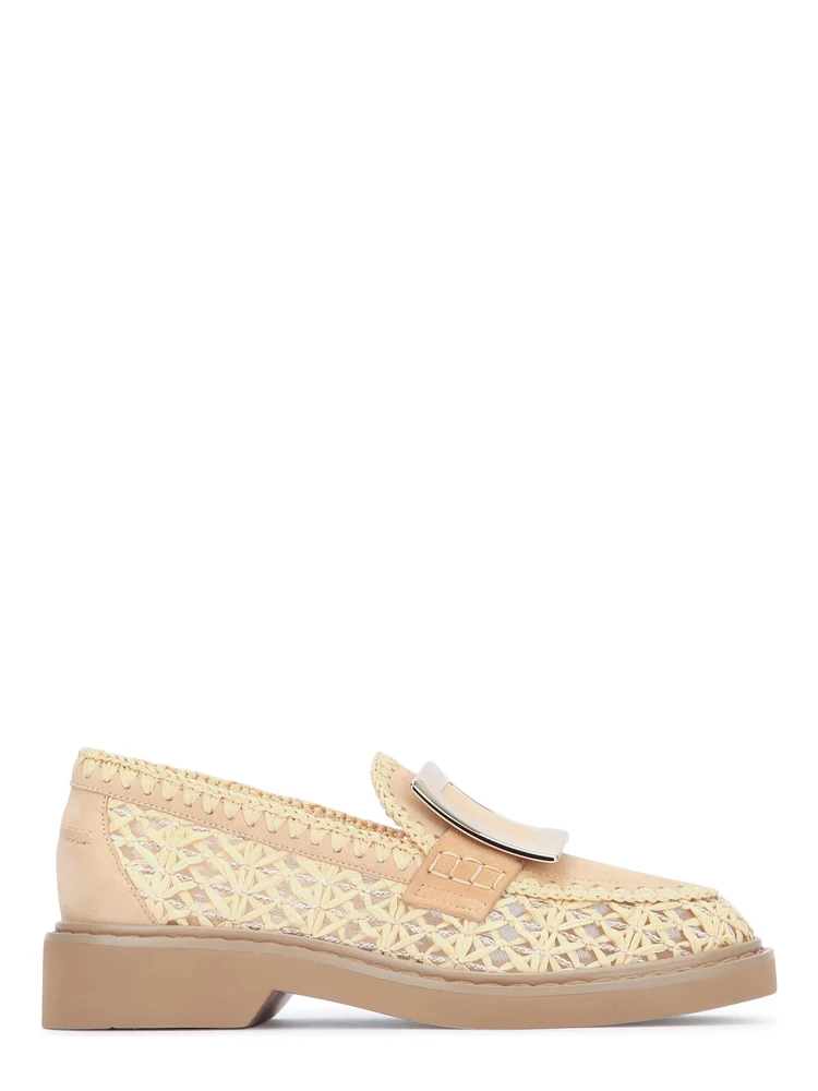 VIV RANGERS RAFFIA BRAIDED LOAFE 25