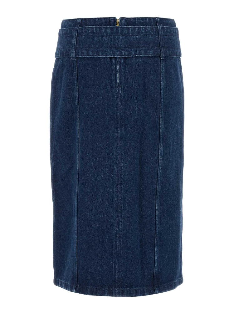 BELTED MIDI SKIRT alternative