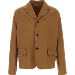 GIACCA MONOPETTO IN COTONE