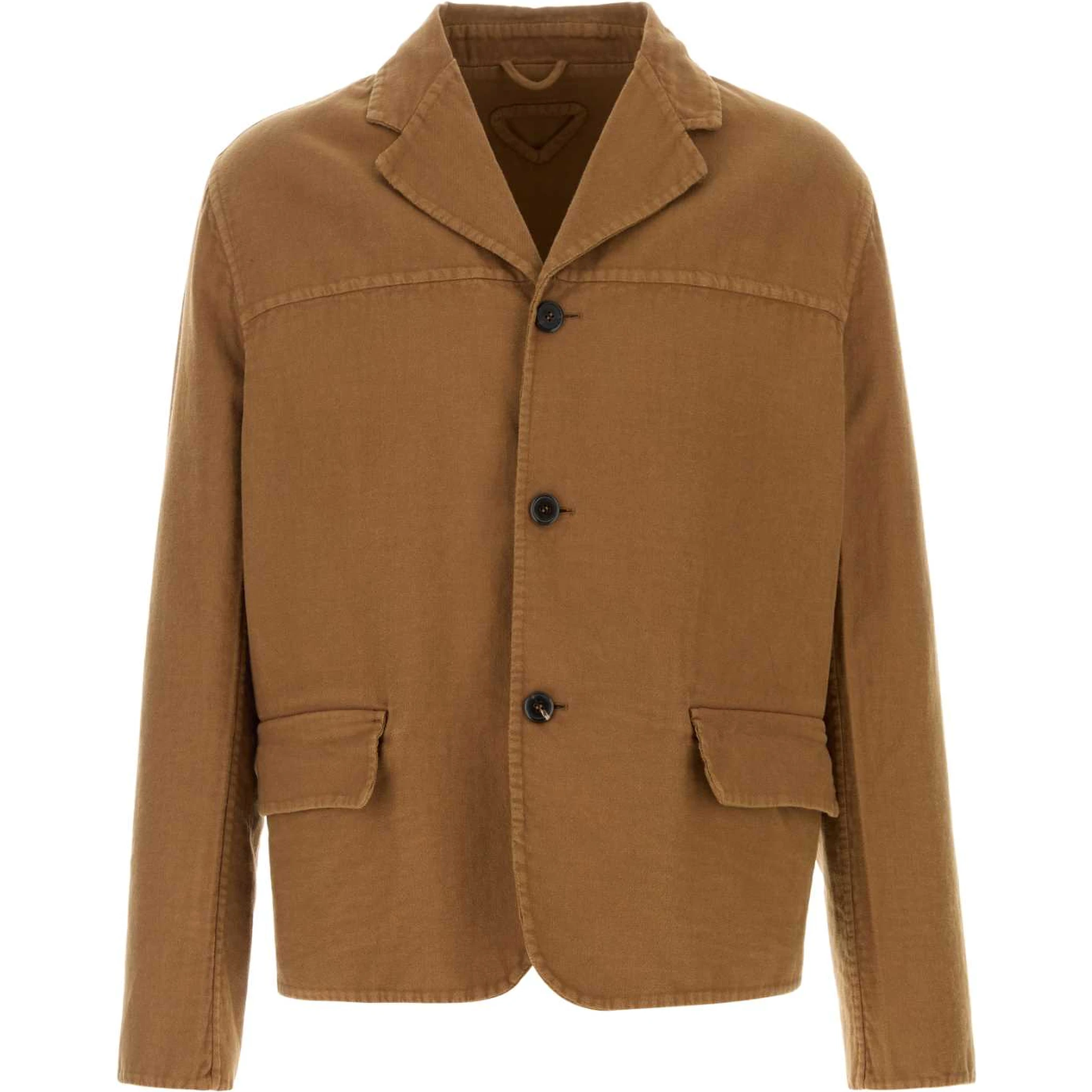 GIACCA MONOPETTO IN COTONE