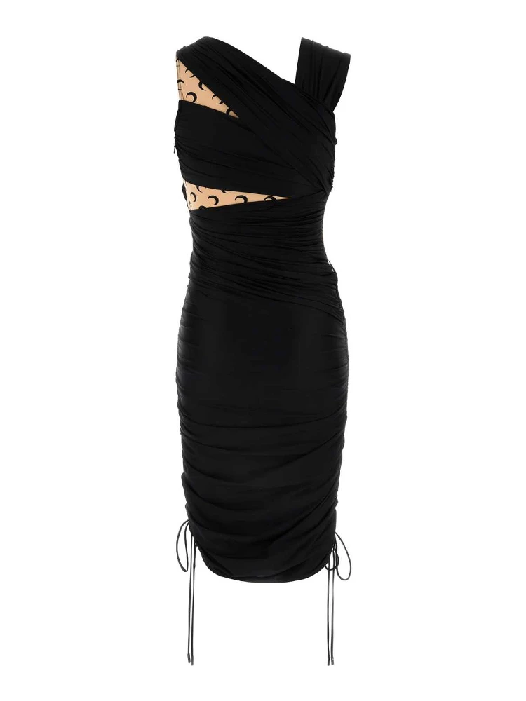DRAPED JERSEY DRAPED DRESS alternative