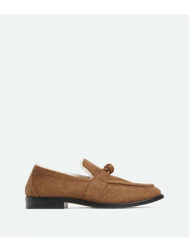 "Astaire" suede leather loafers