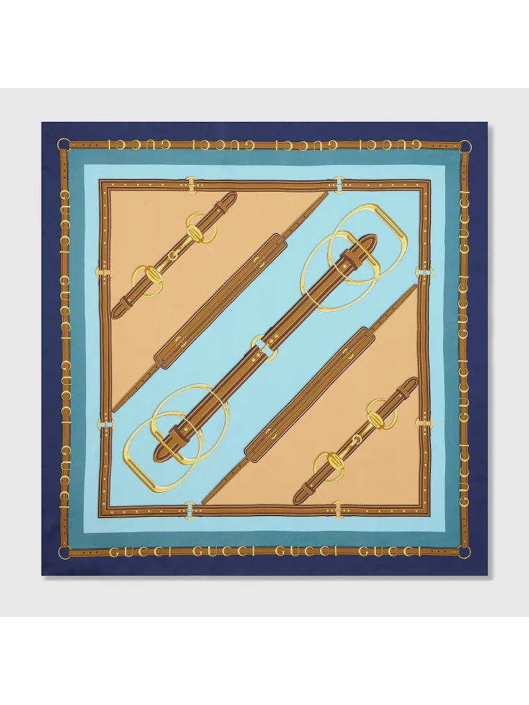"Heritage" scarf in silk