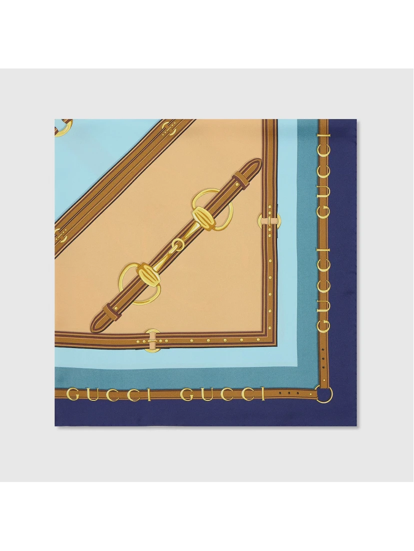 "Heritage" scarf in silk