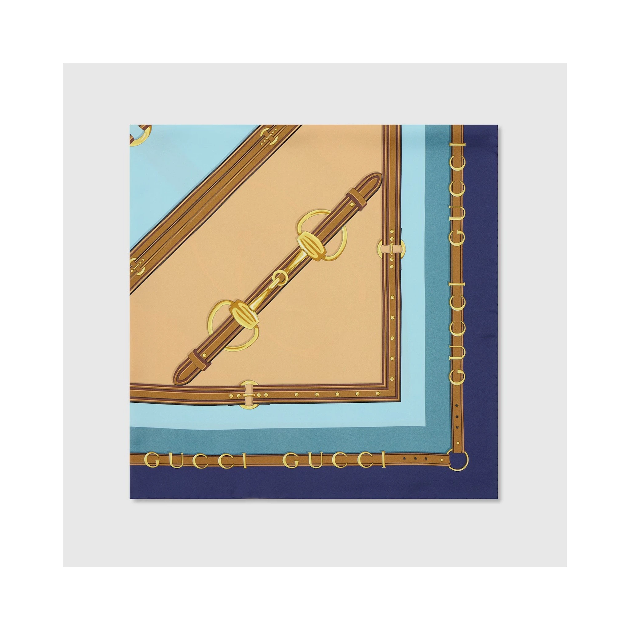 "Heritage" scarf in silk