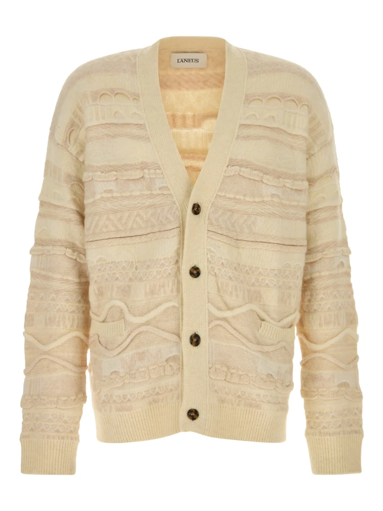 JACQUARD CARDIGAN