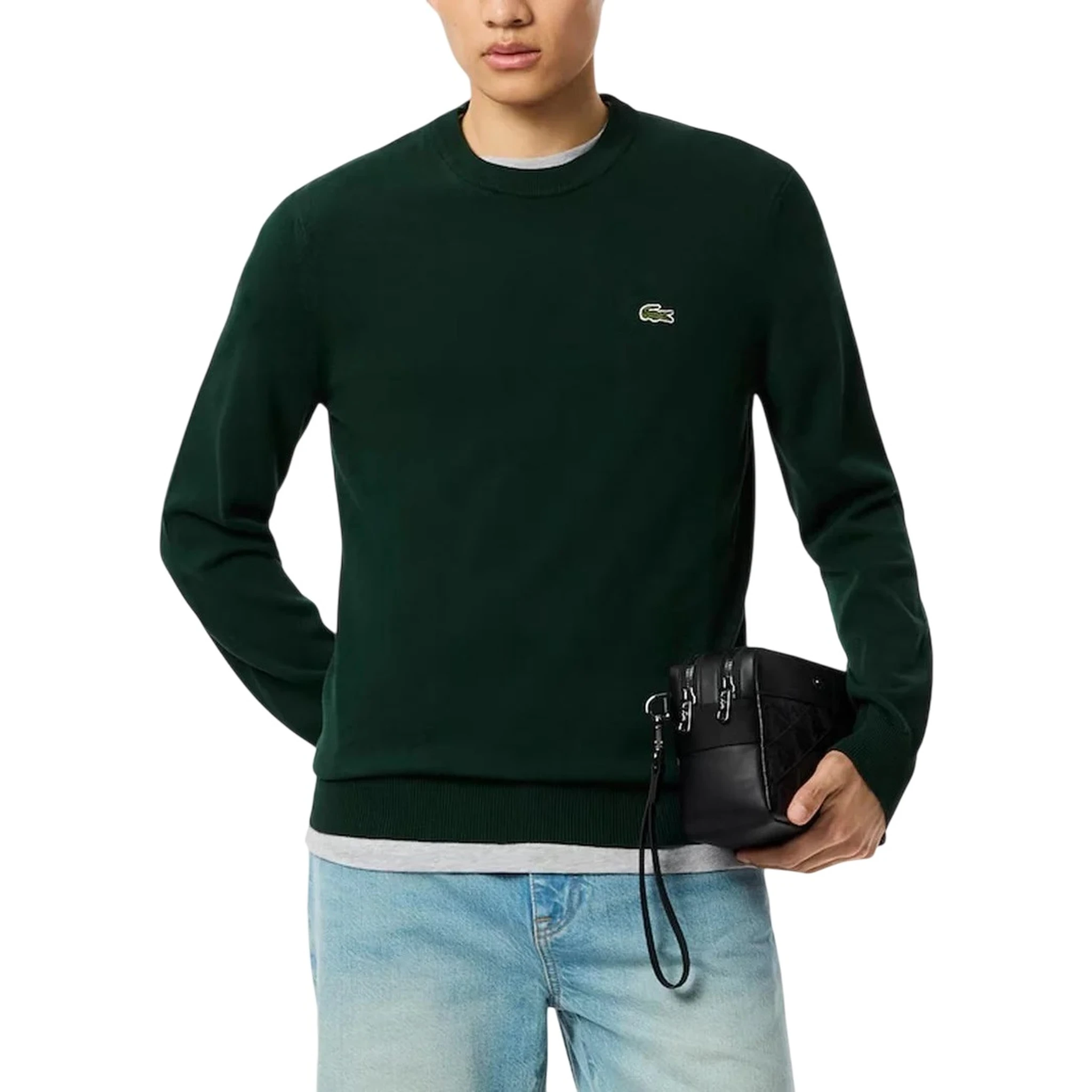 Lacoste Sweaters Green
