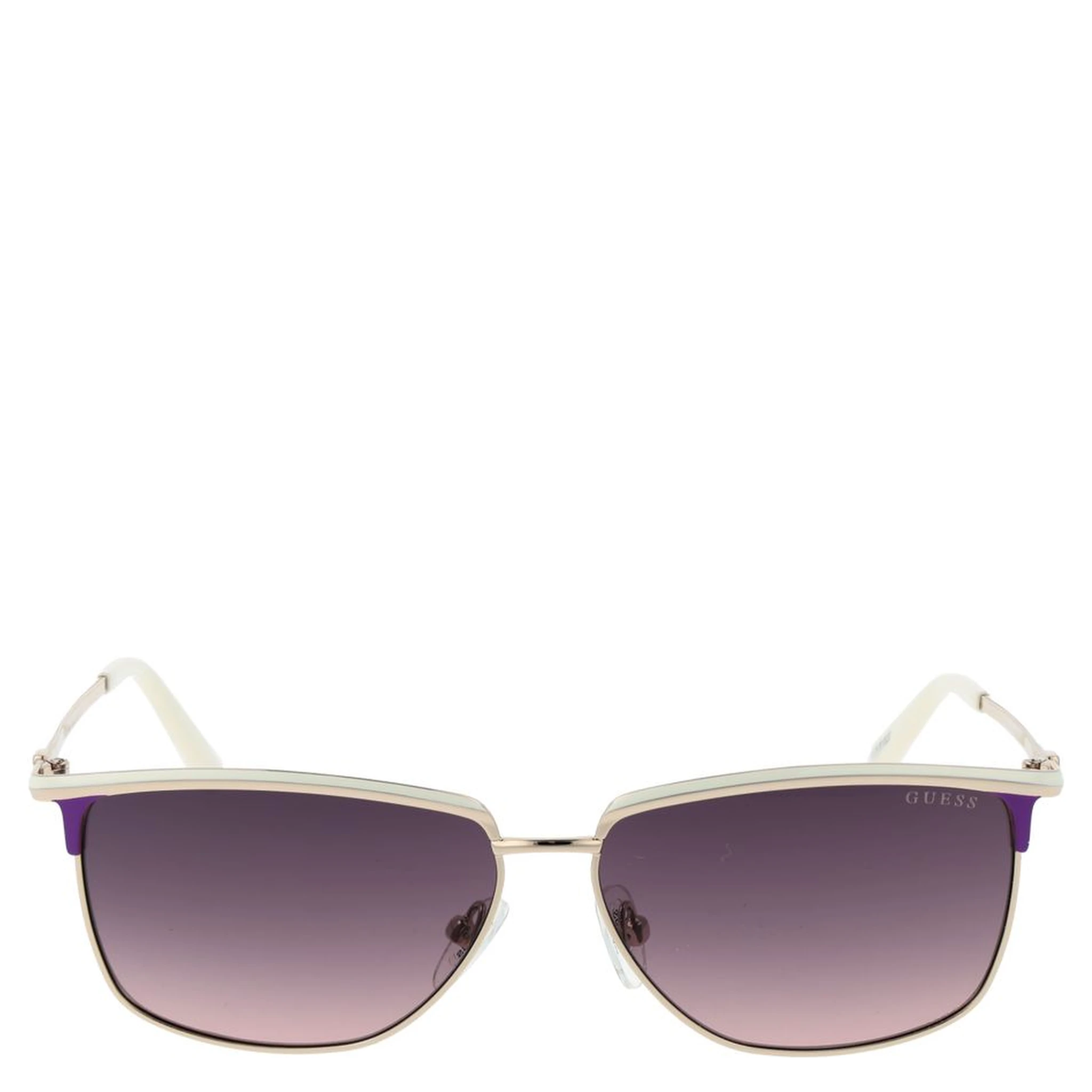 White Metal Sunglasses
