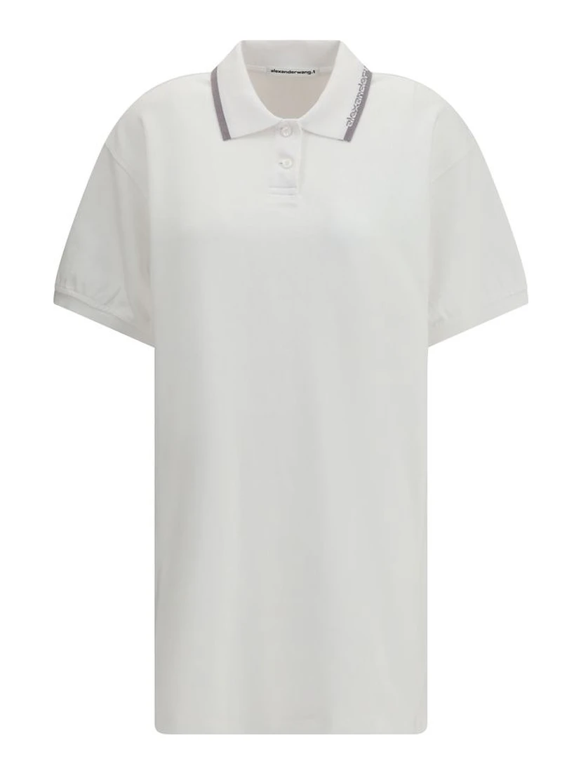 White Cotton Casual Dress