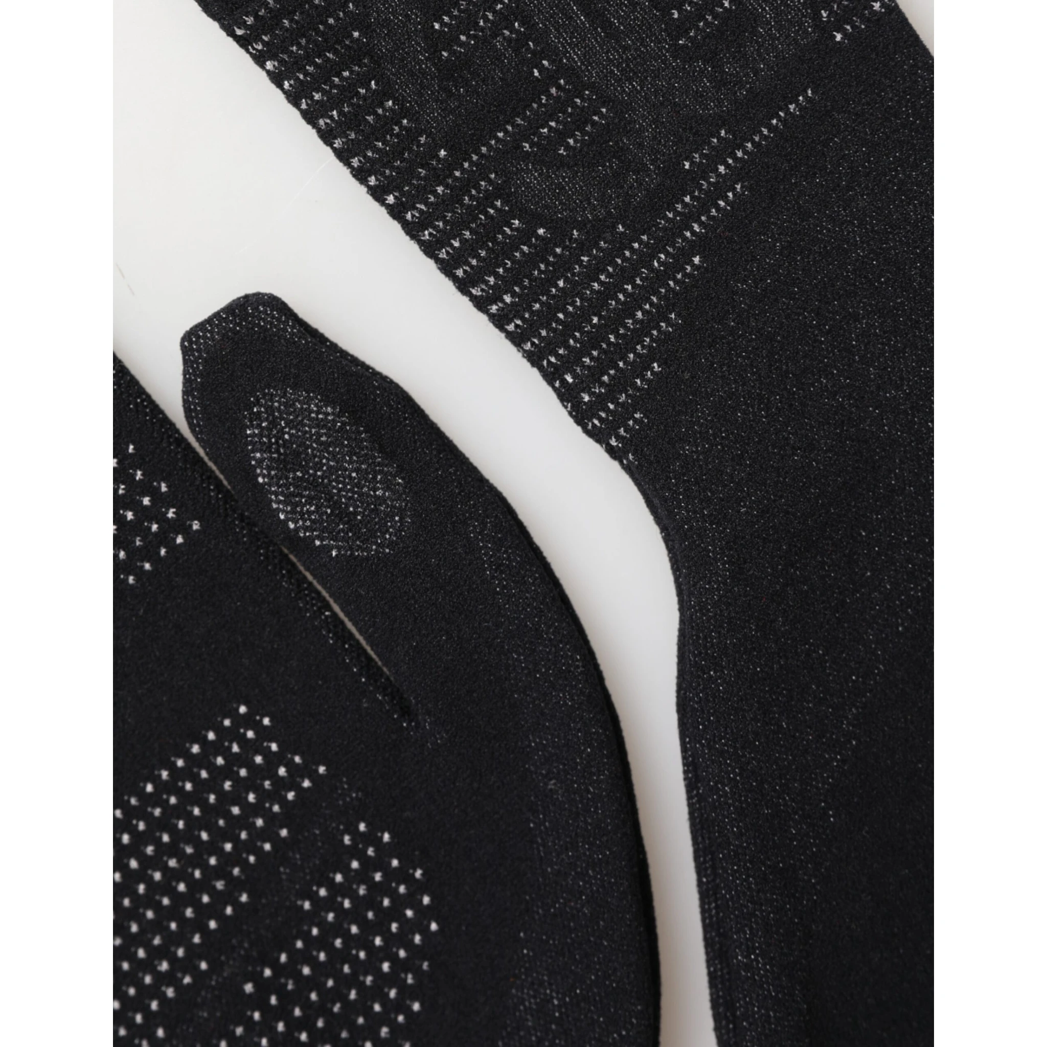 Black DG Logo Cotton Hands Mitten Men Gloves