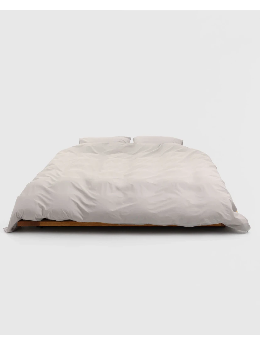 Double duvet cover, 240 x 220 cm, soft grey