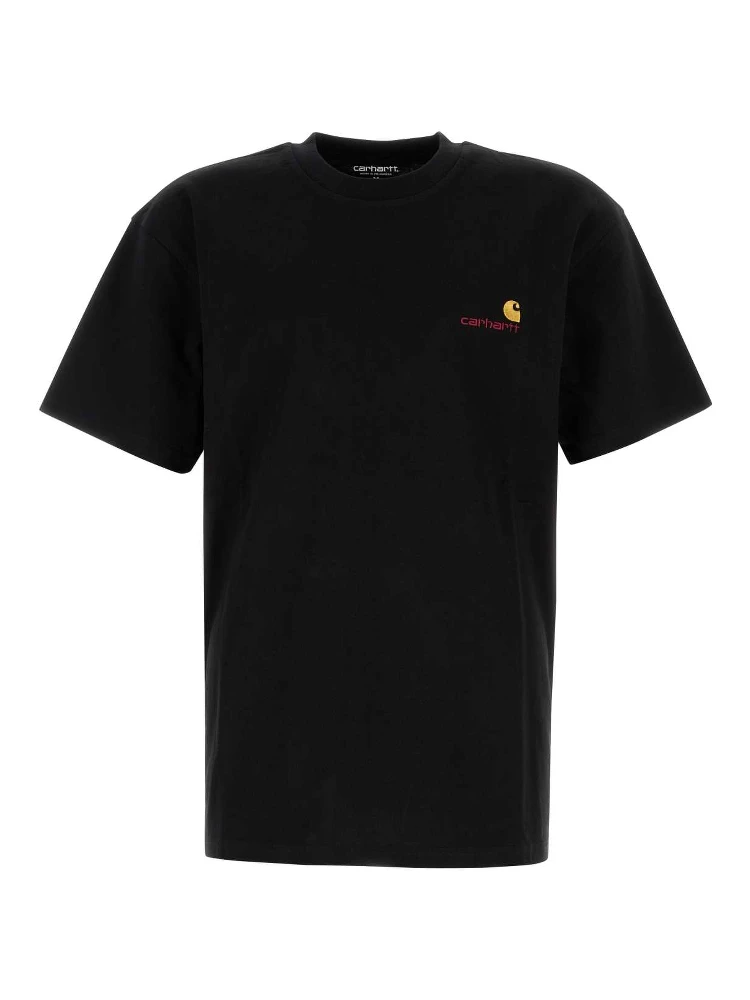 S/S American Script T-Shirt Organic Cotton Single