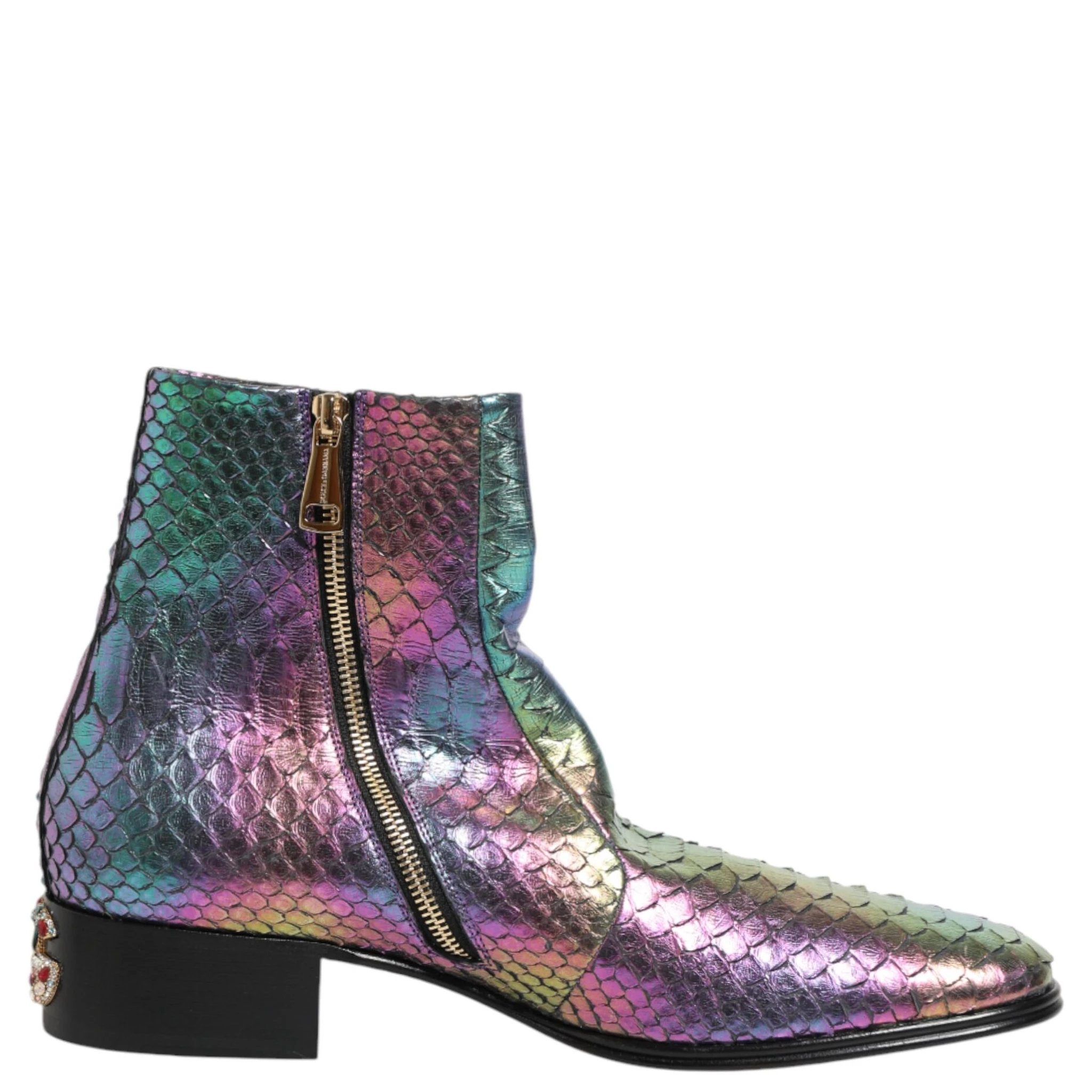 Multicolor Chelsea Short Ankle Boots Shoes