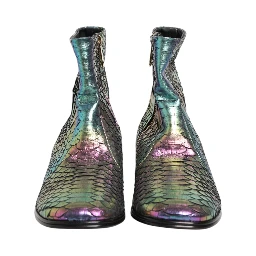 Multicolor Chelsea Short Ankle Boots Shoes