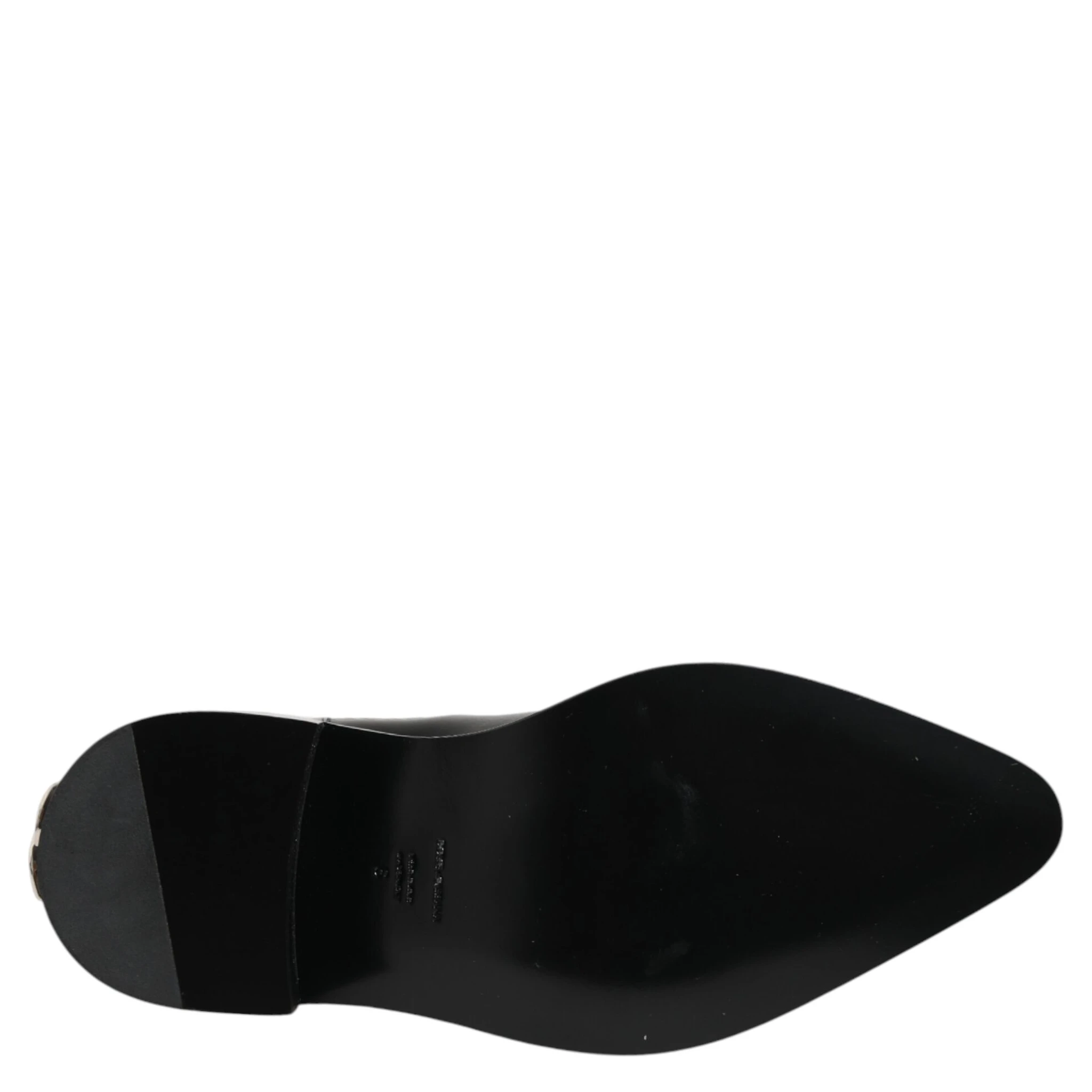 Black Studded Chelsea Short Ankle Boots Shoes