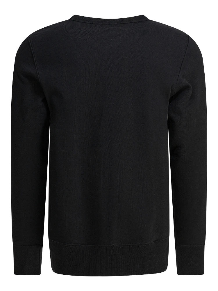 "Loopwheeled" crewneck sweatshirt alternative