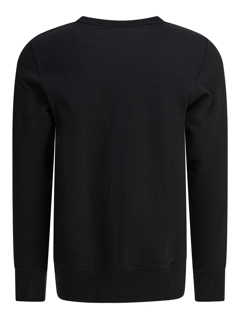 "Loopwheeled" crewneck sweatshirt