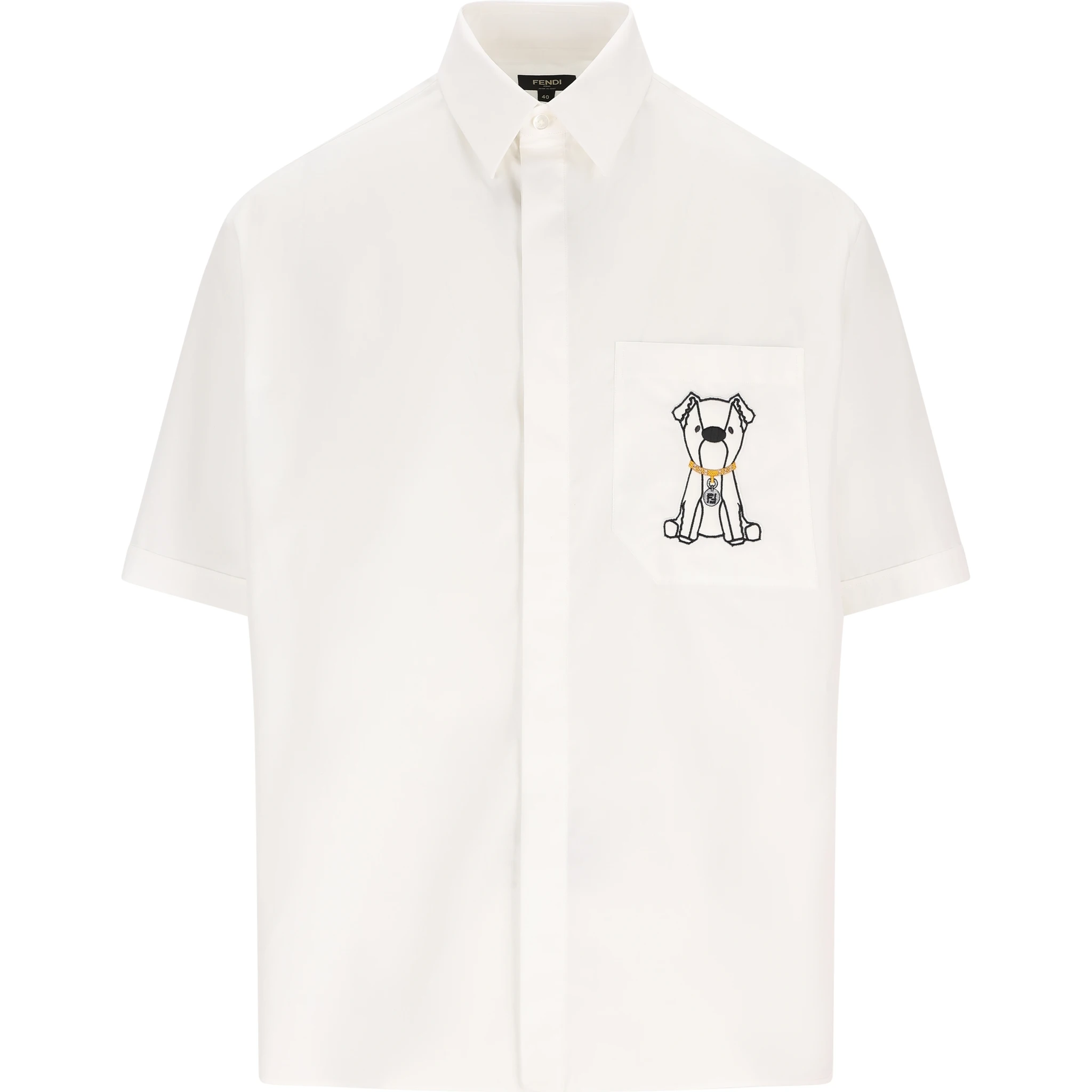Fendi Shirts White