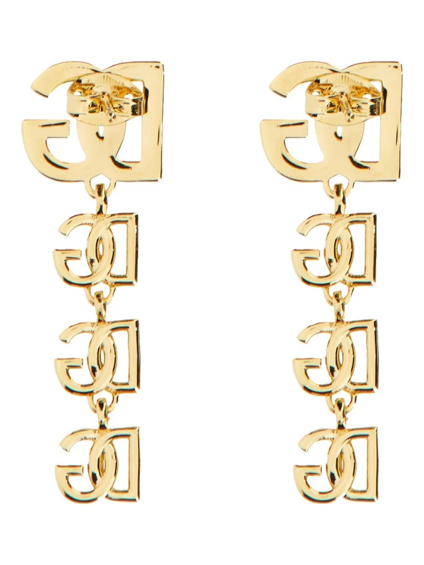 DG LOGO LONG EARRINGS