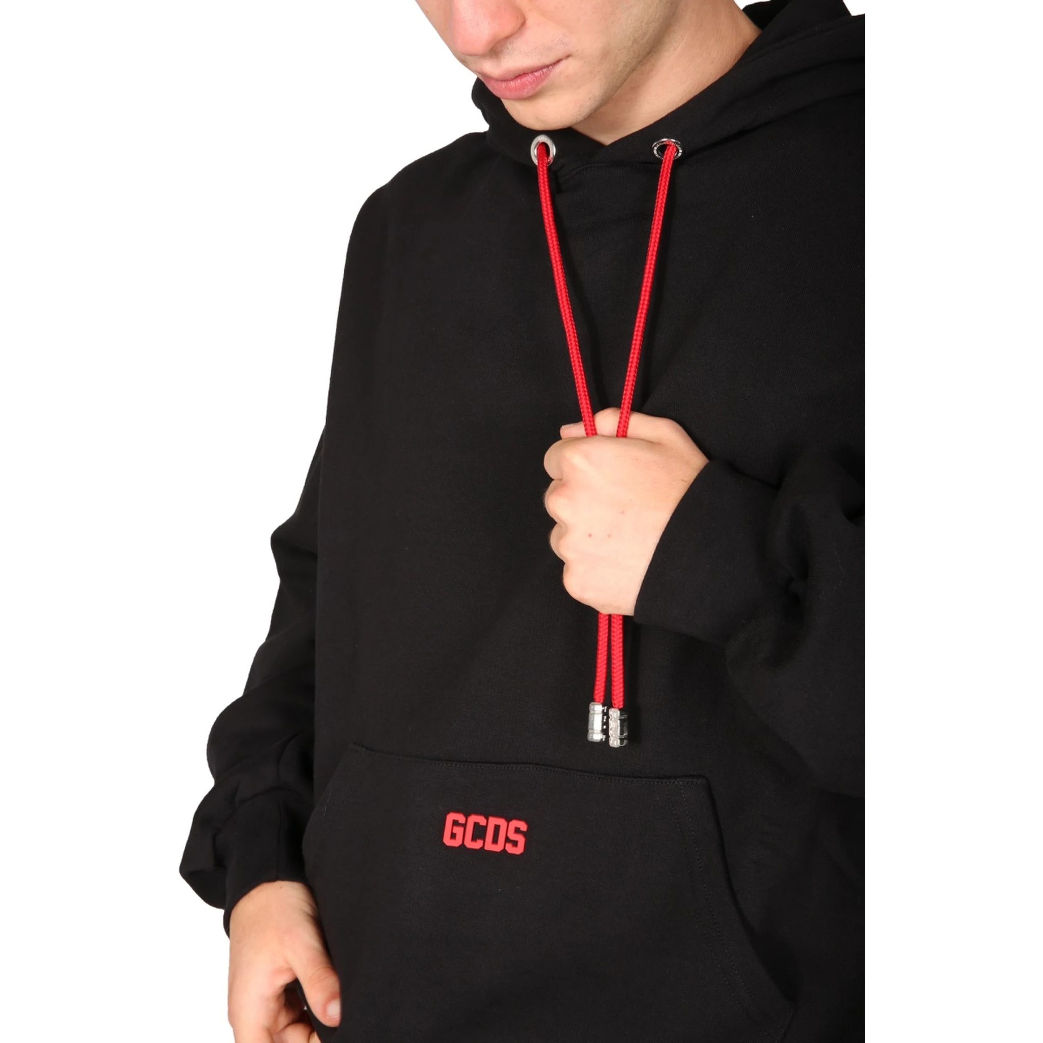 SWEATSHIRT WITH RUBBER LOGO