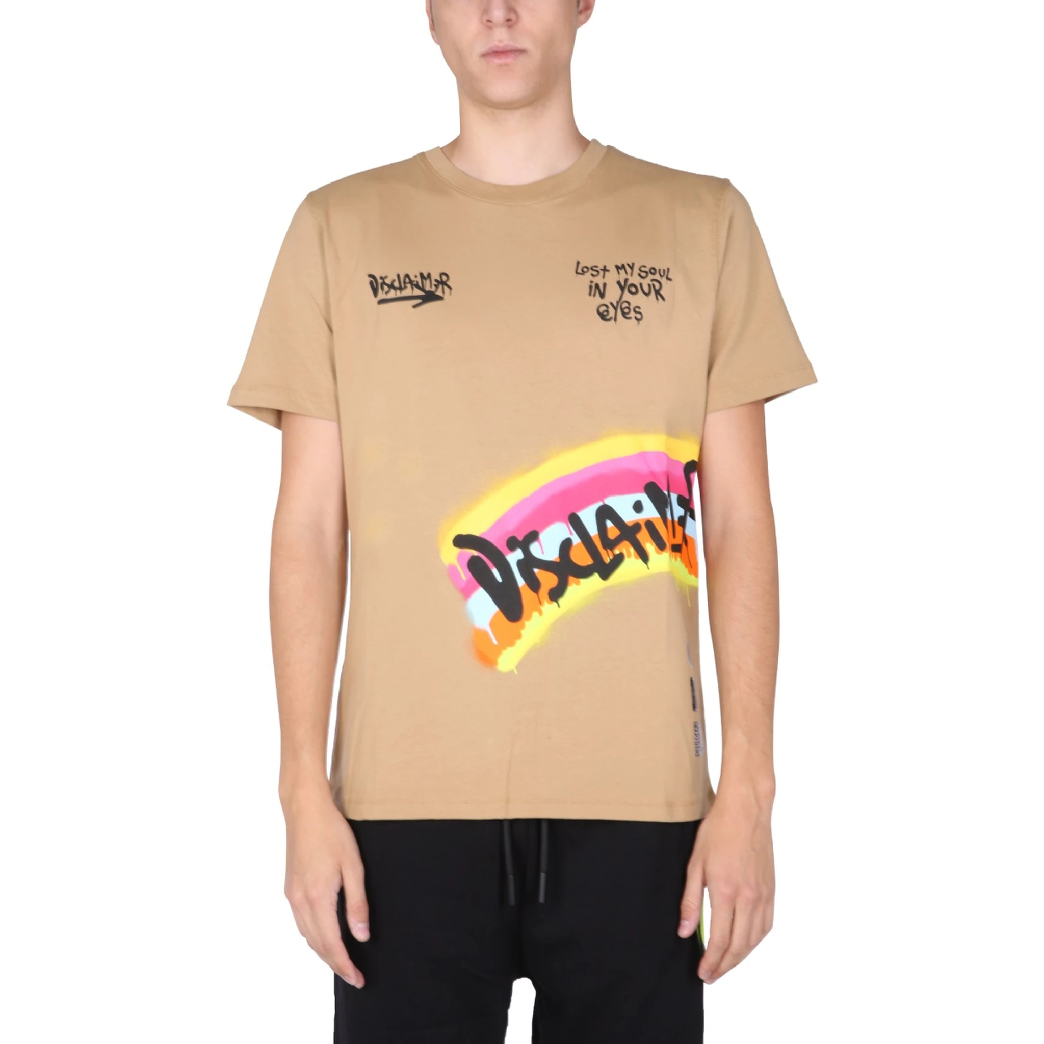 T-SHIRT WITH SCREEN PRINT