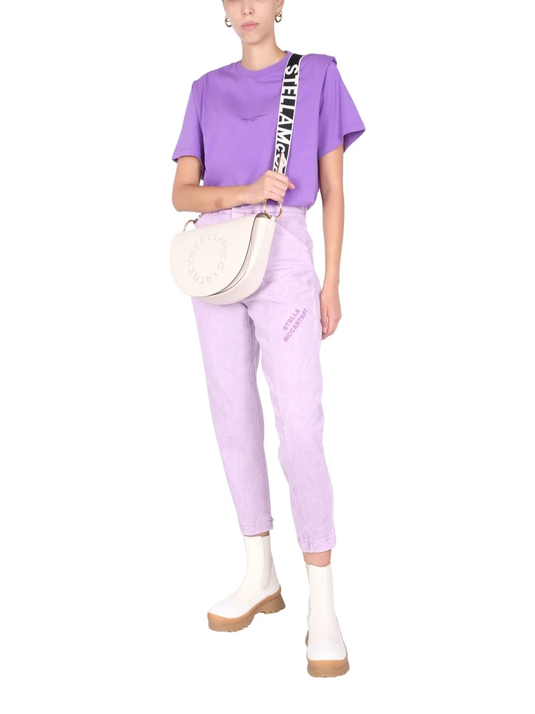 JEANS WITH EMBROIDERED LOGO alternative