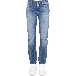 JEANS CON PATCH LOGO