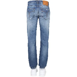 JEANS CON PATCH LOGO