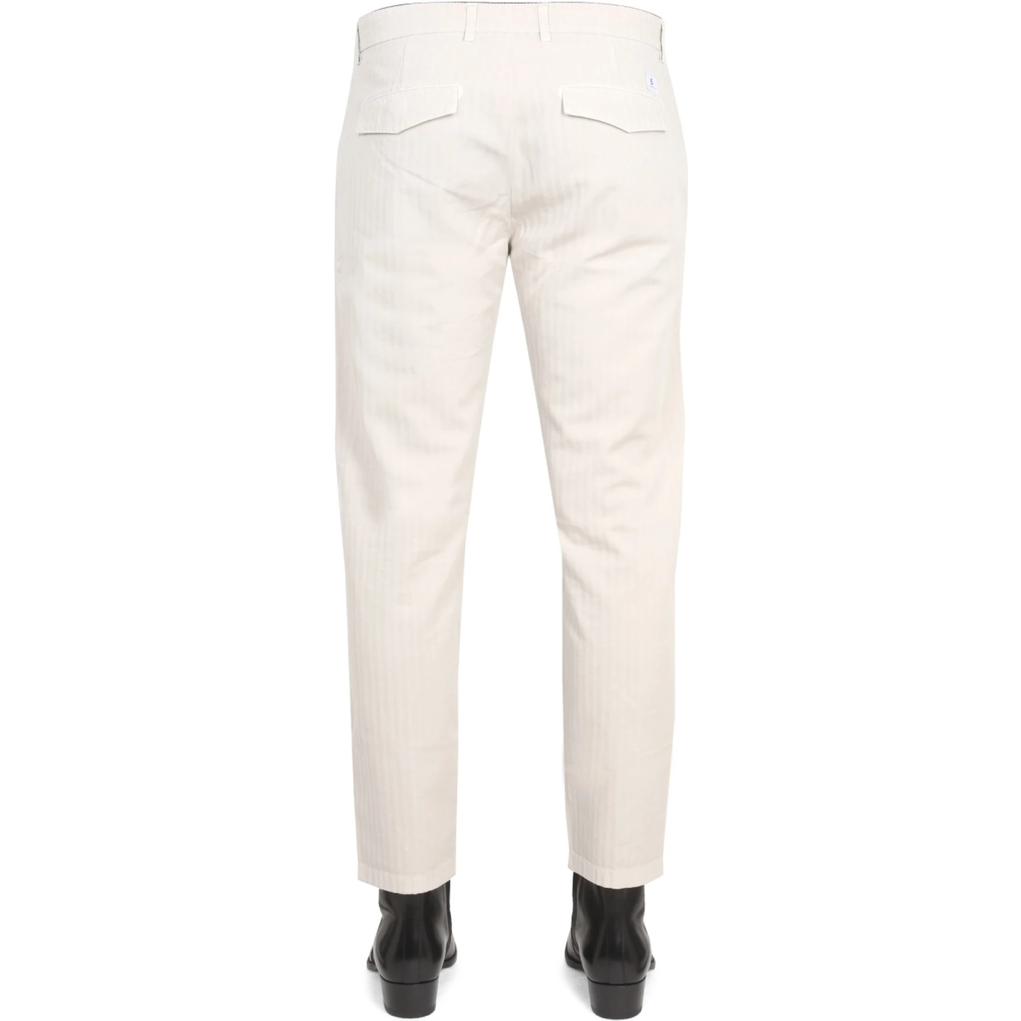 PANTS WITH LOGO PATCH