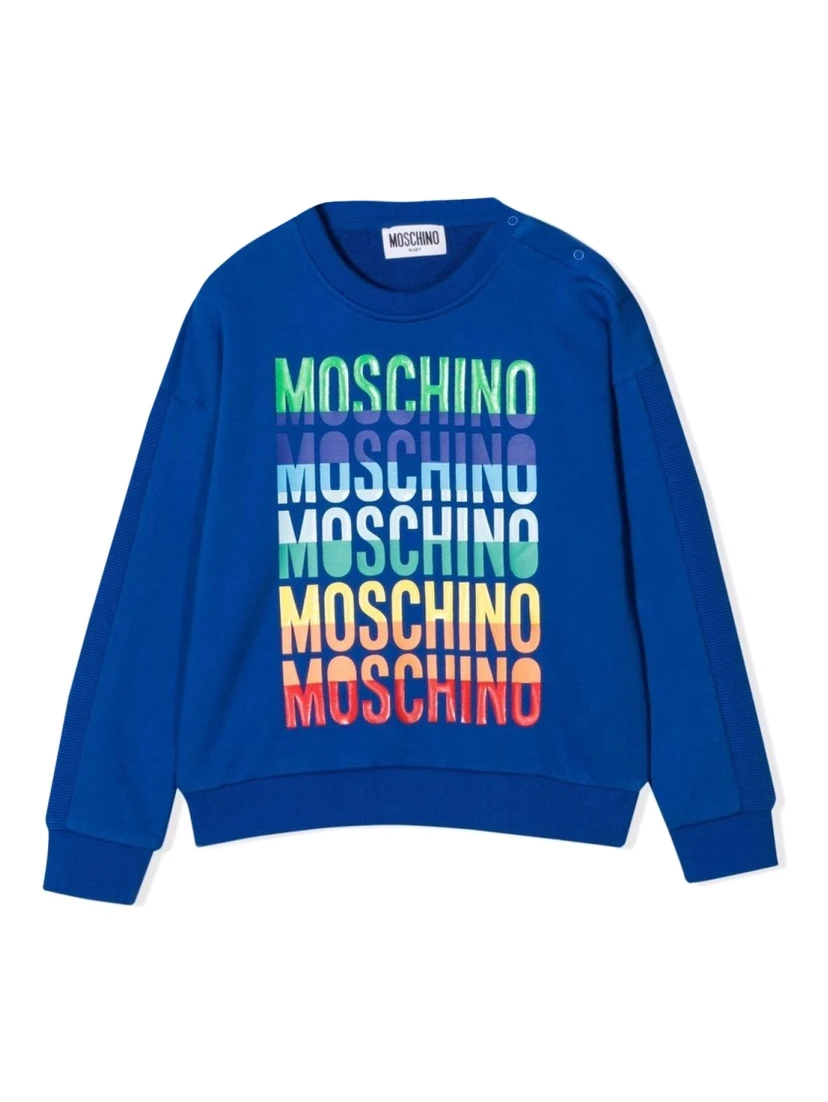 FELPA IN COTONE CON LOGO