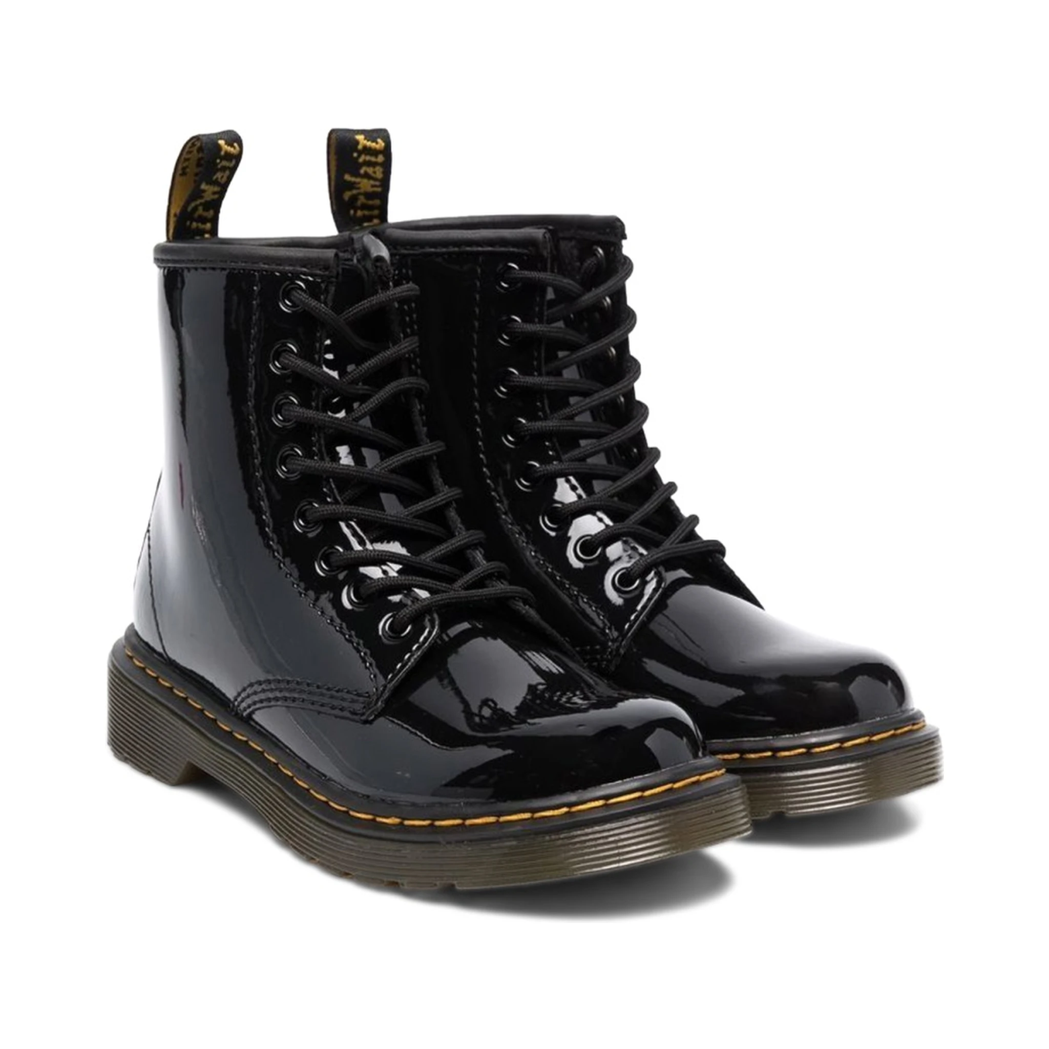 1460 J BLACK PATENT LAMPER