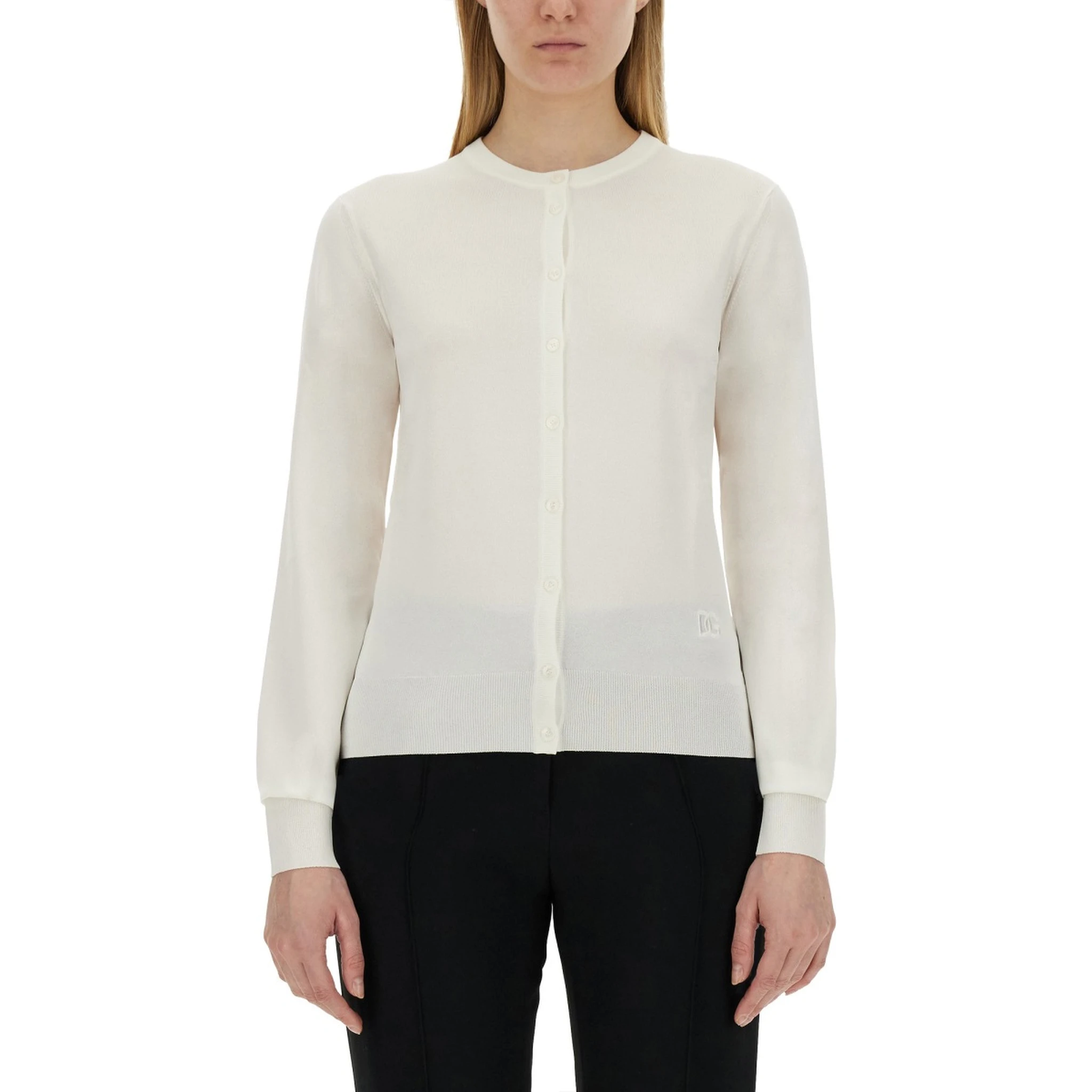 CARDIGAN WITH LACE INLAYS