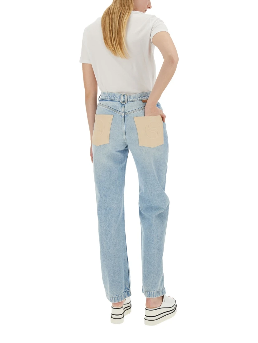 STRAIGHT LEG JEANS