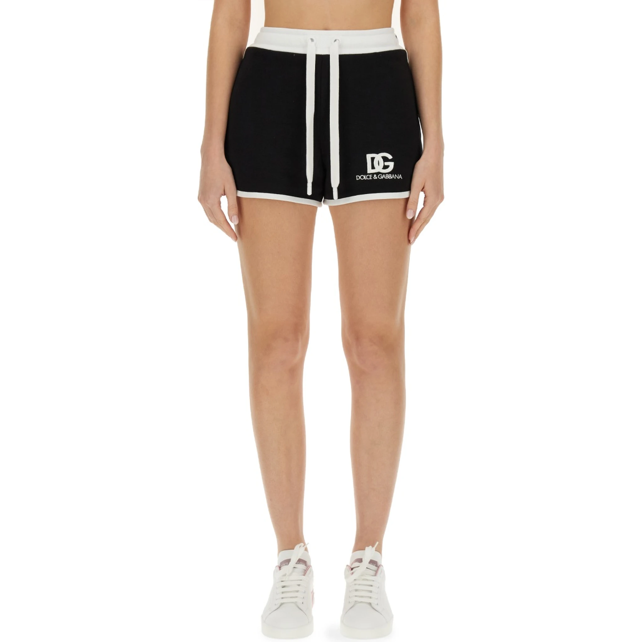SHORTS WITH LOGO EMBROIDERY