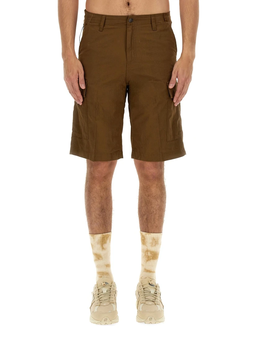 COTTON BERMUDA SHORTS