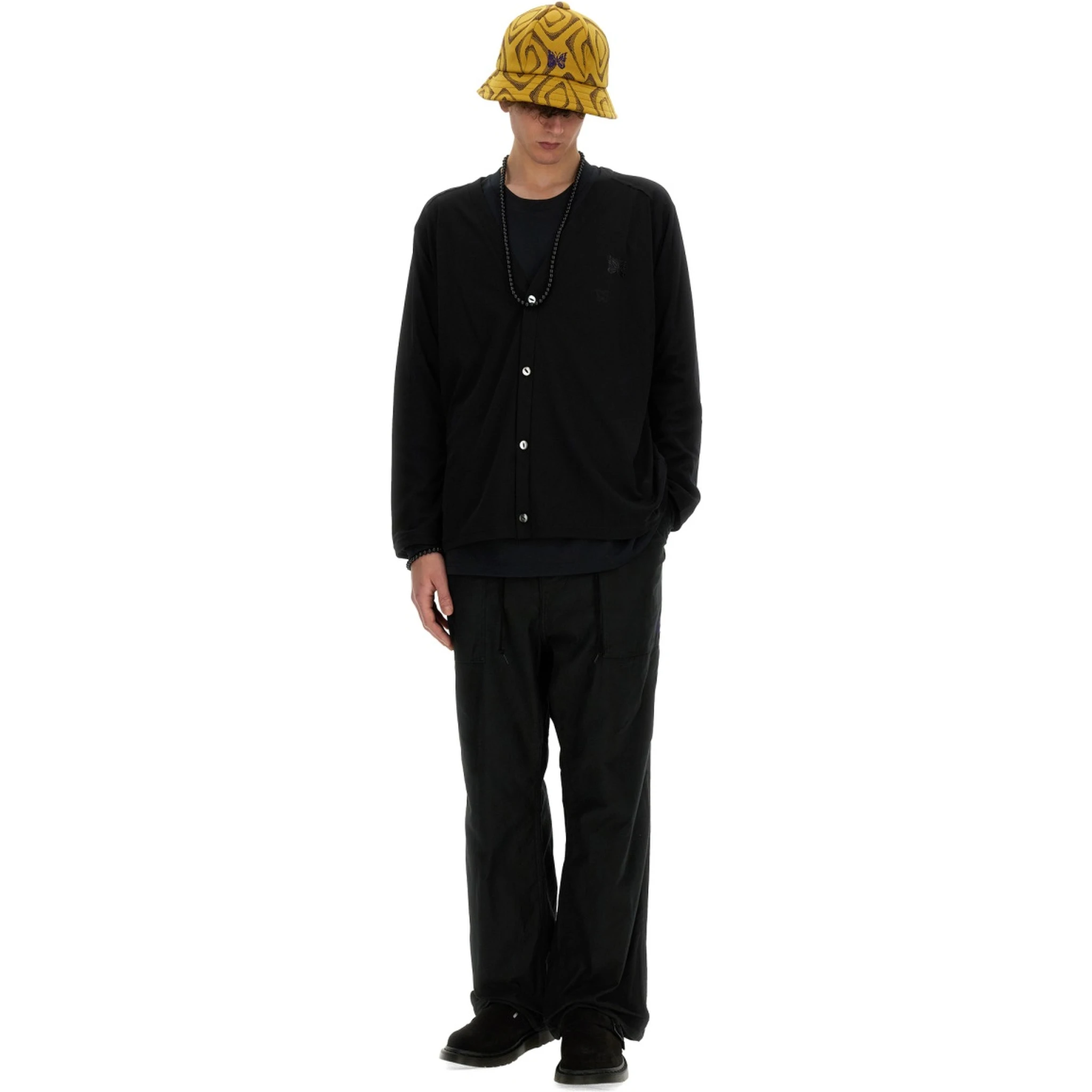 POLY MESH CARDIGAN