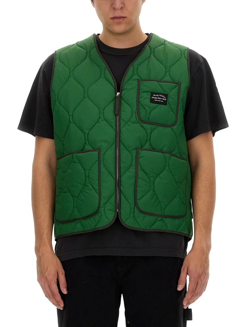 VESTS WITH LOGO