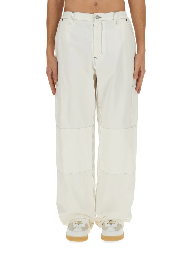 COTTON CANVAS PANTS