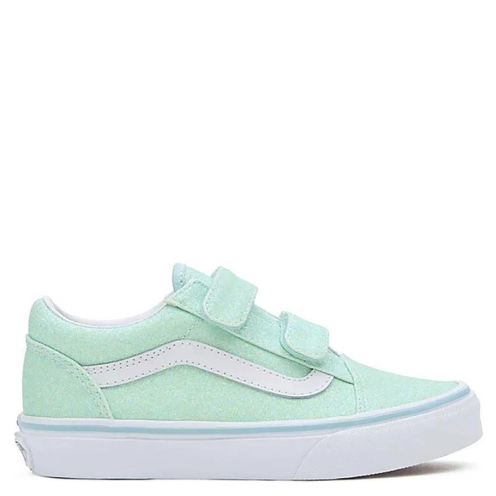 uy old skool v glitter pastel blue