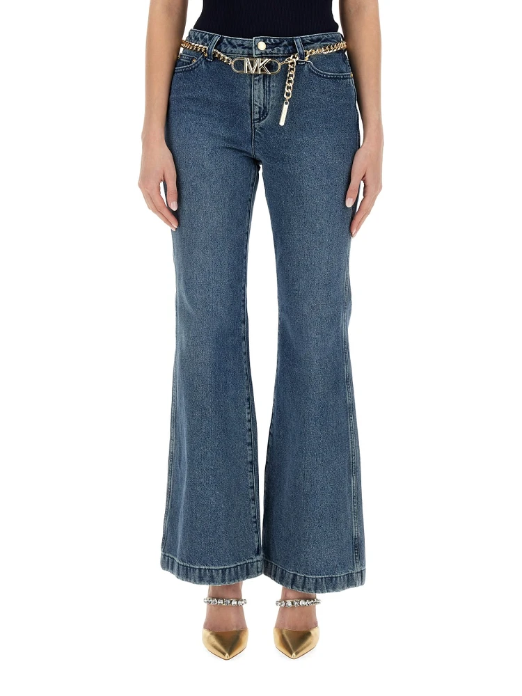 FLARE FIT JEANS