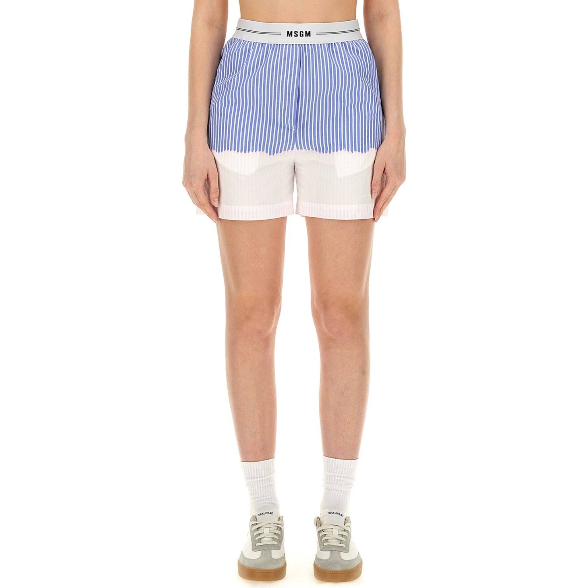 SHORTS WITH LOGO BAND