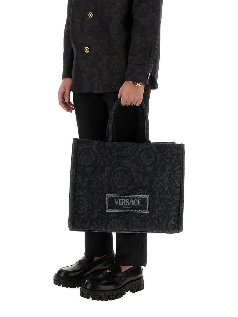 LARGE SHOPPER BAG "ATHENA BAROQUE"