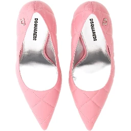 QUILTED LEATHER PUMPS