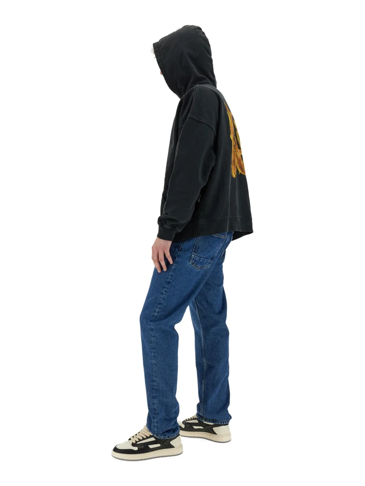 "BURNING MONOGRAM" PRINT SWEATSHIRT alternative