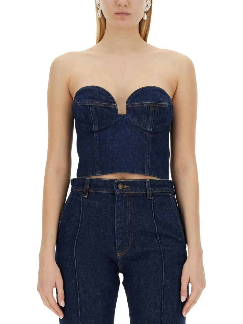 TOP A CORSETTO